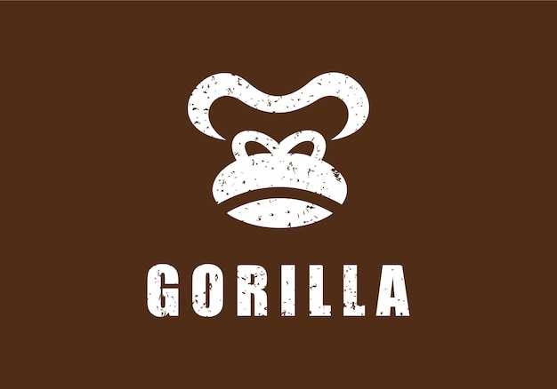 Het Gorilla-logo is perfect voor bedrijfssymbolen.