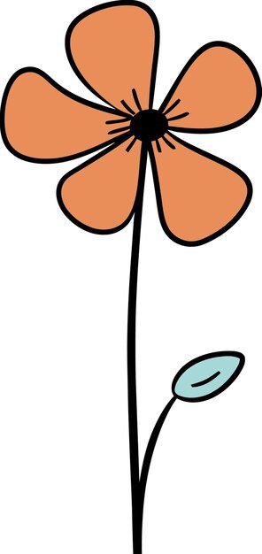 Vector het grillige bloemenwonderland bloemenbriljantheid geïllustreerd