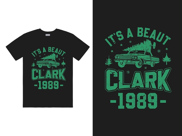 Vector het is een beaut clark 1989 ontwerp