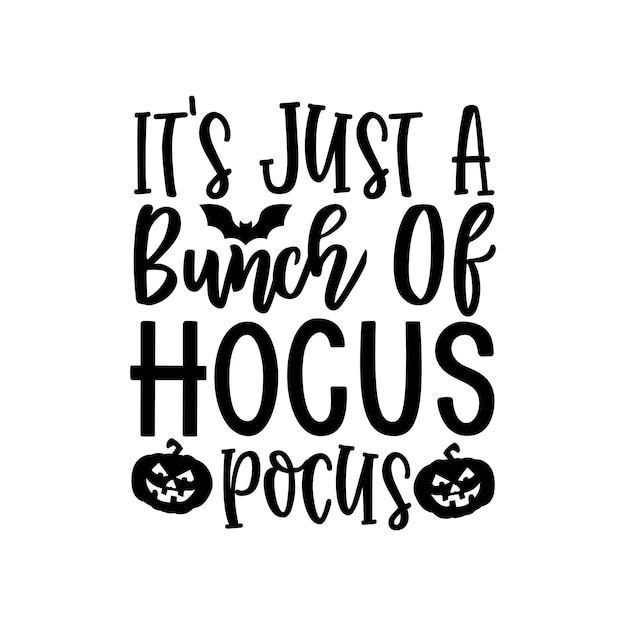 Het is gewoon een stel Hocus Pocus