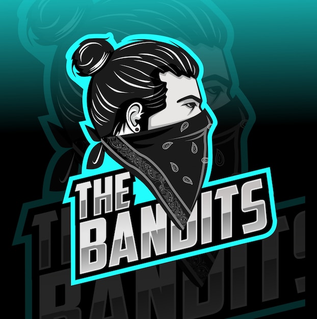 Het logo van de bandietenmascotte