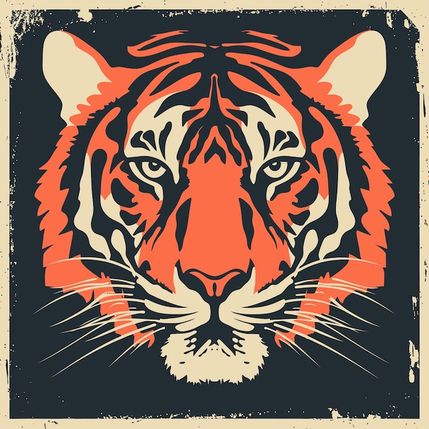 Vector het logo van tiger esport