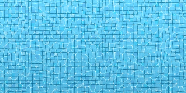 Het oppervlak van het water in het zwembad.