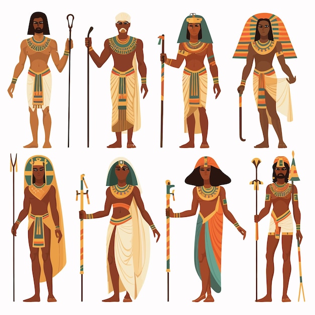 Vector het oude egypte