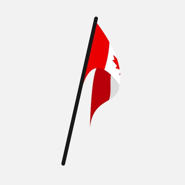 Het pictogram van de vlag van Canada
