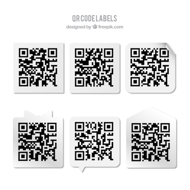 Het verzamelen van qr code stickers