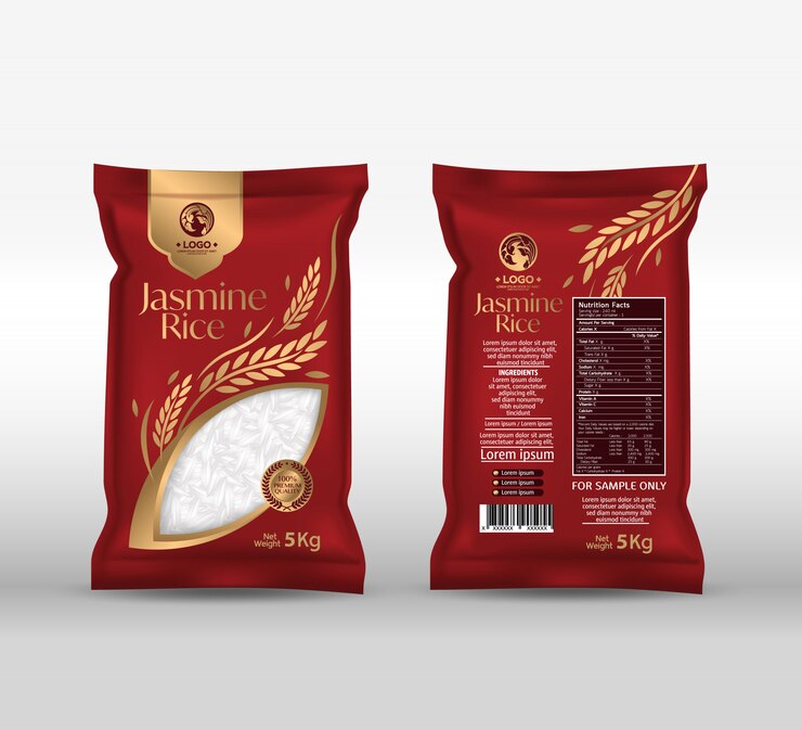 Het Voedselproducten van Thailand van het rijstpakket