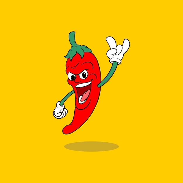 hete chili mascotte