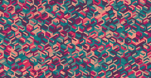 Vector hexa colorful vector backgrounds