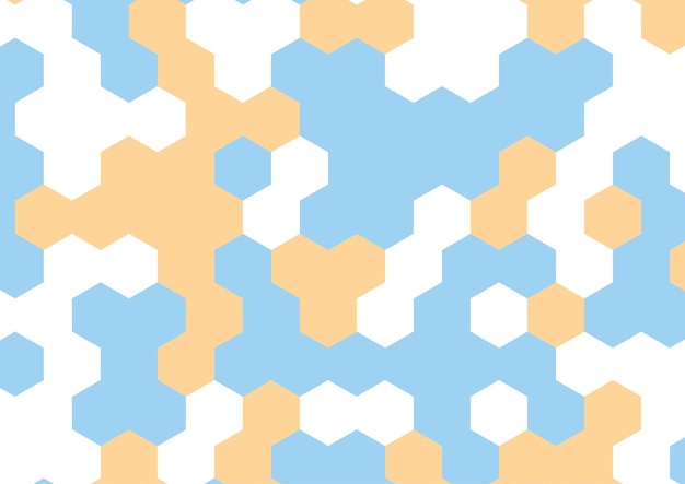 Hexagon abstract background