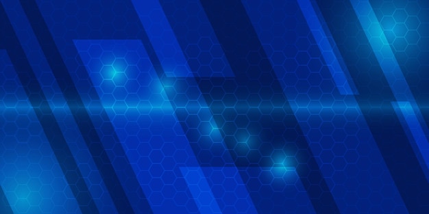 Hexagon abstract background