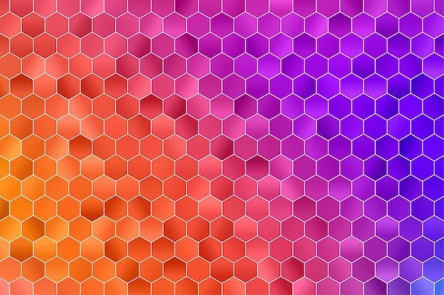 Hexagon geometric background. Polygon wallpaper. hexagon seamless pattern.