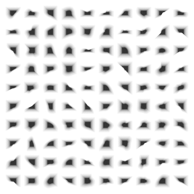 Шестиугольник полутоновый абстрактный фон набор 100