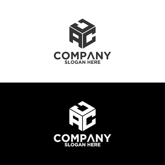 Hexagon letter Logo abstract corporate design