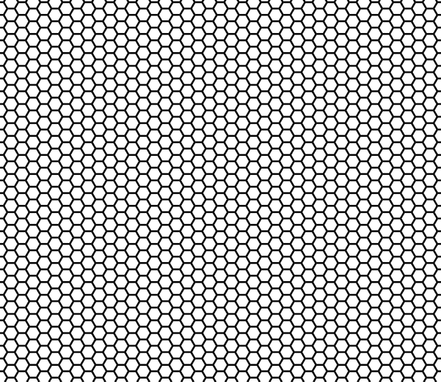 Vector hexagon mesh grid background