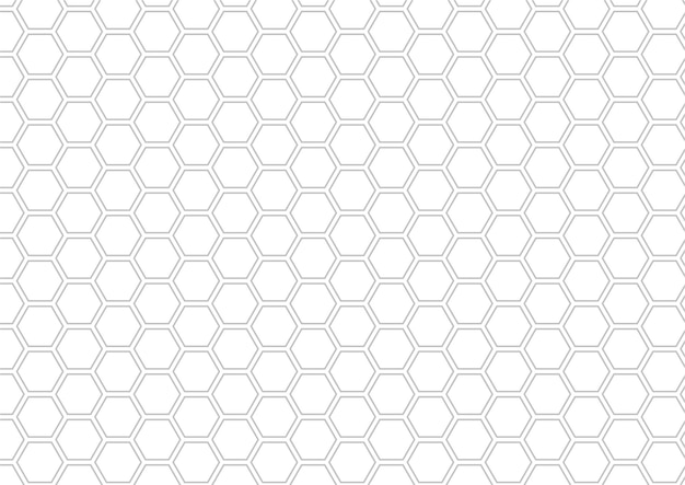 Vector hexagon seamless pattern