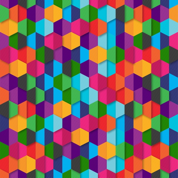 Hexagonal background