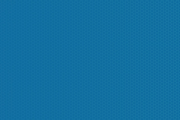 Hexagonal Blue Pattern