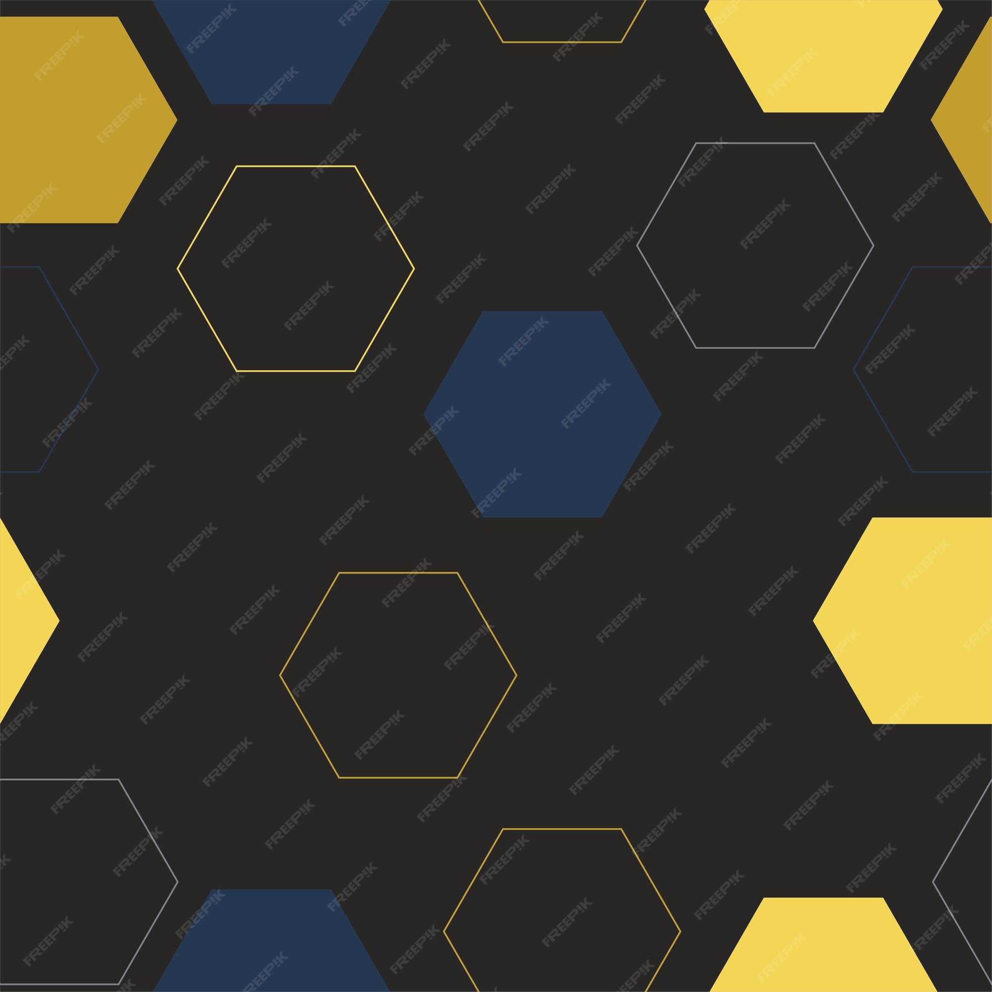 Premium Vector | Hexagonal camouflage seamless pattern abstract digital  geometric military endless camo background .