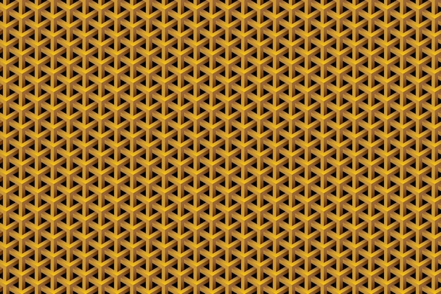 Hexagonal grid shaped pattern for background