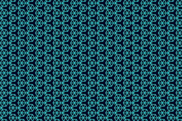 hexagonal lines pattern background design