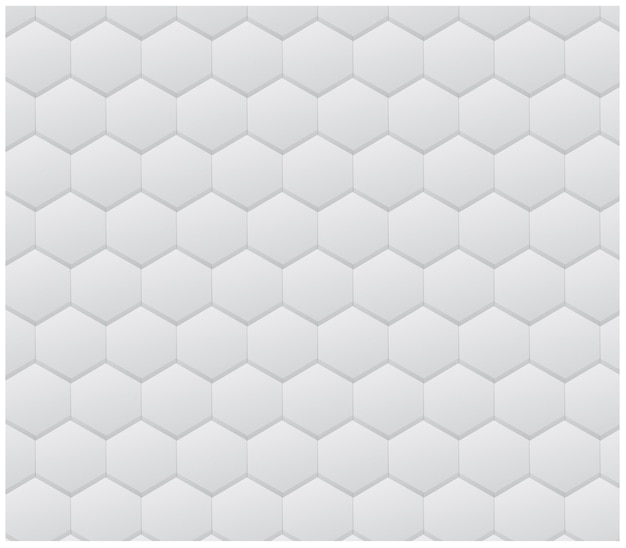 hexagonal white pattetn graphic