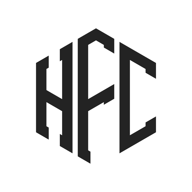 HFCのロゴデザイン: HFCモノグラム (六角形)