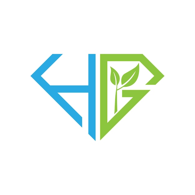 Vector hg eco logo