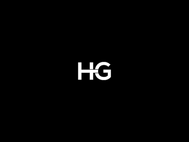 Vector hg logo design