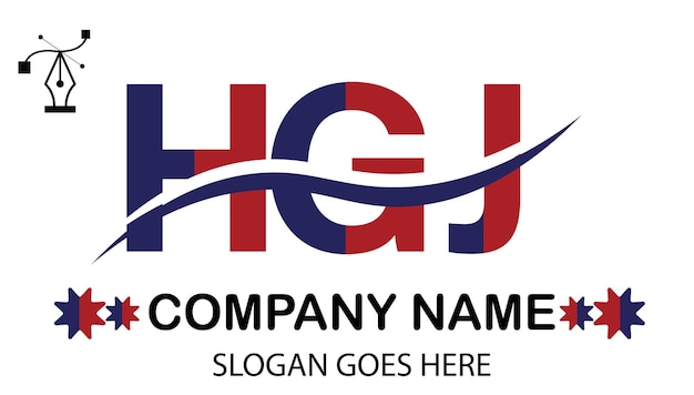 HGJ Letter Logo