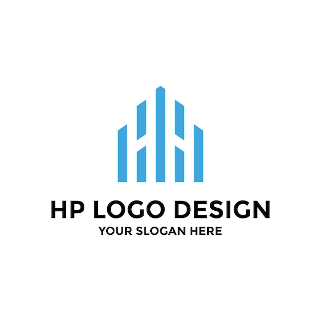 HH Letter Logo Design Template