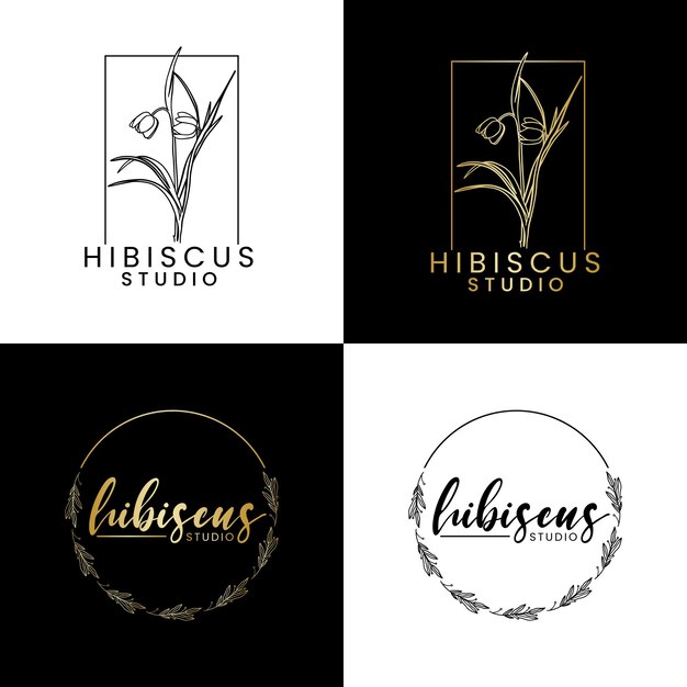 hibiscus Studio-logo-ontwerpen