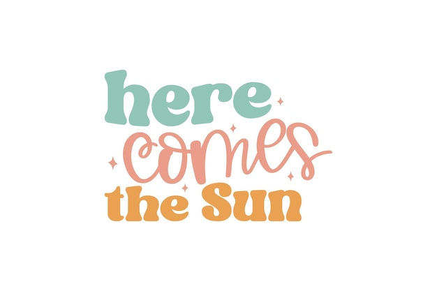 Hier komt het Sun-vectorbestand