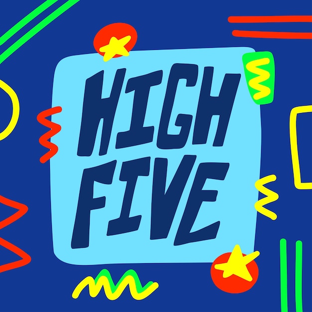 High five handschrift