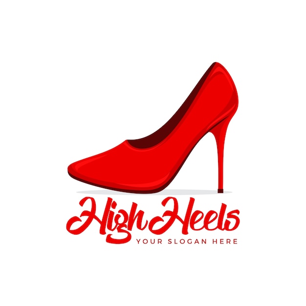 High heel logo