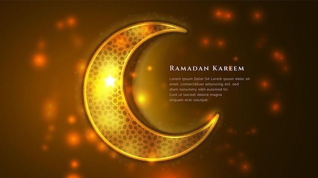 High Quality 3D Ramadan Vector Illustration Template