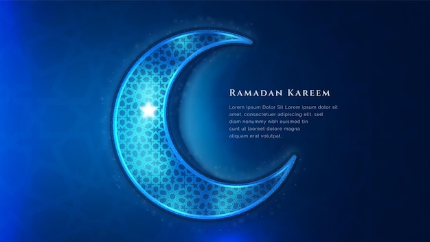 High quality 3d ramadan vector illustration template