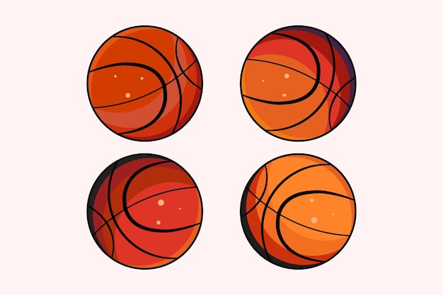 High-quality Basketball Design Vector Illustration