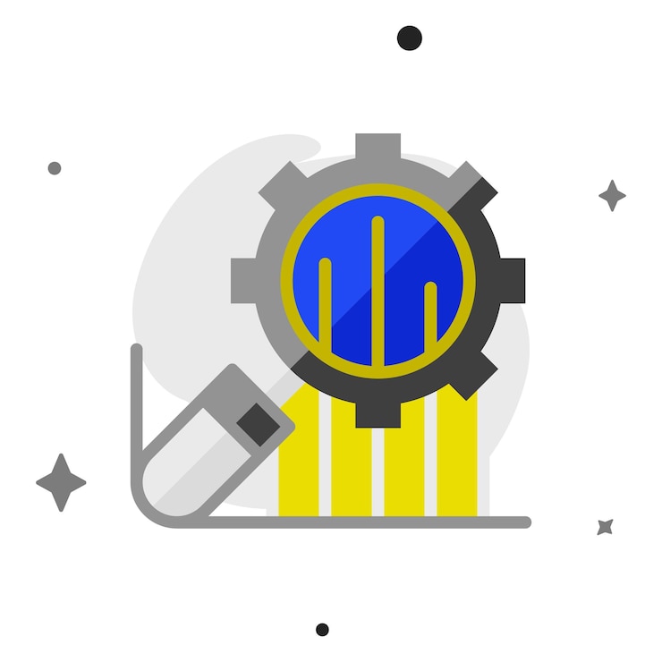 Vector high quality modern and flat vector business icon of seo on isolated background