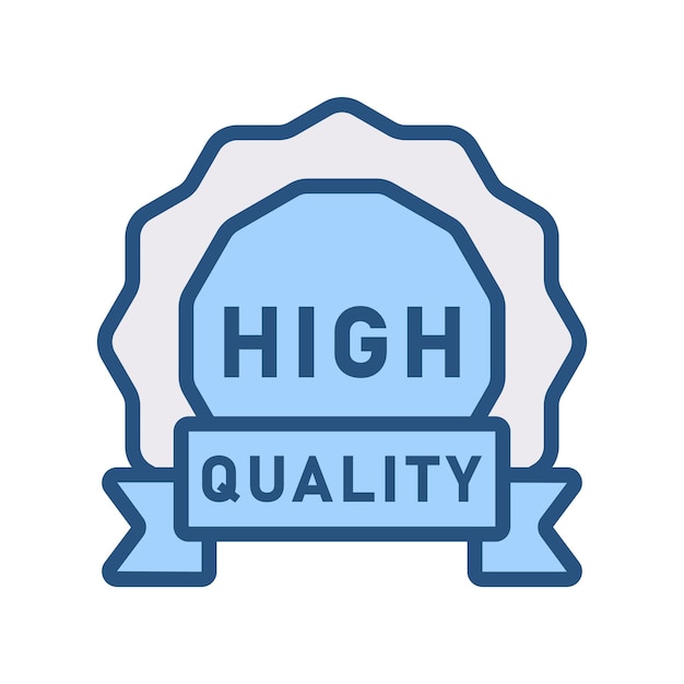 Vector high quality tag label icon