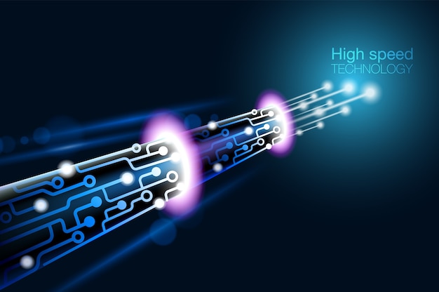 Vector high speed technology fiber optic