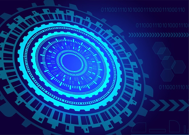 High tech digital technology network abstract technology background hitech communication concept circuit board