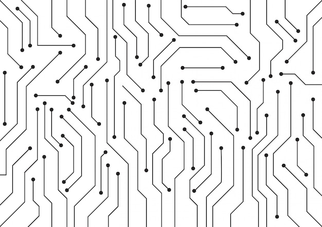 High-tech technologie geometrische achtergrond