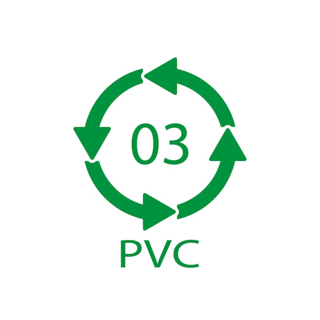 Vector highdensity polyethyleen 03 pvc-pictogram symbool