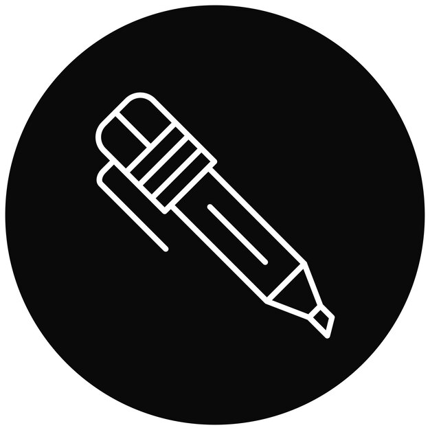 Highlighter icoon vector afbeelding Kan worden gebruikt voor Tools