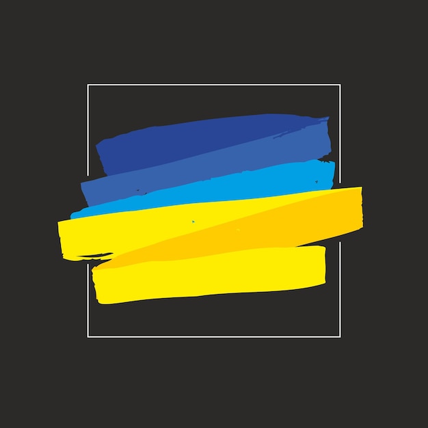 Highlighter Stripes Design in Blue and Yellow