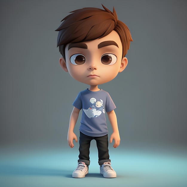 HighQuality Animated Boy Character Design