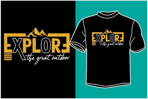 hiking adventure t shirt design