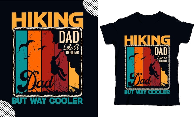 Hiking is my favourite therapy T shirt design