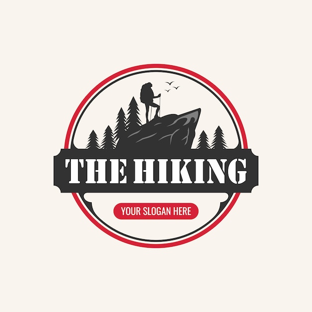 Hiking logo design inspiration, 